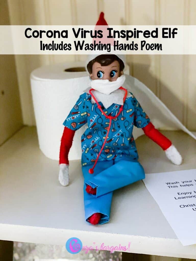 Corona Virus - Elf on the Shelf