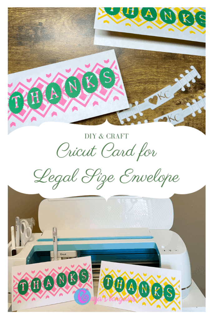 Cricut Card for Legal Size Envelope