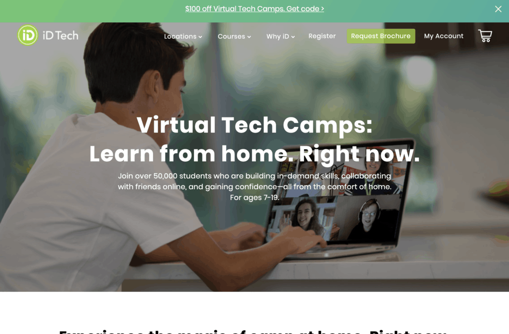 iD Tech Camps Promo Code