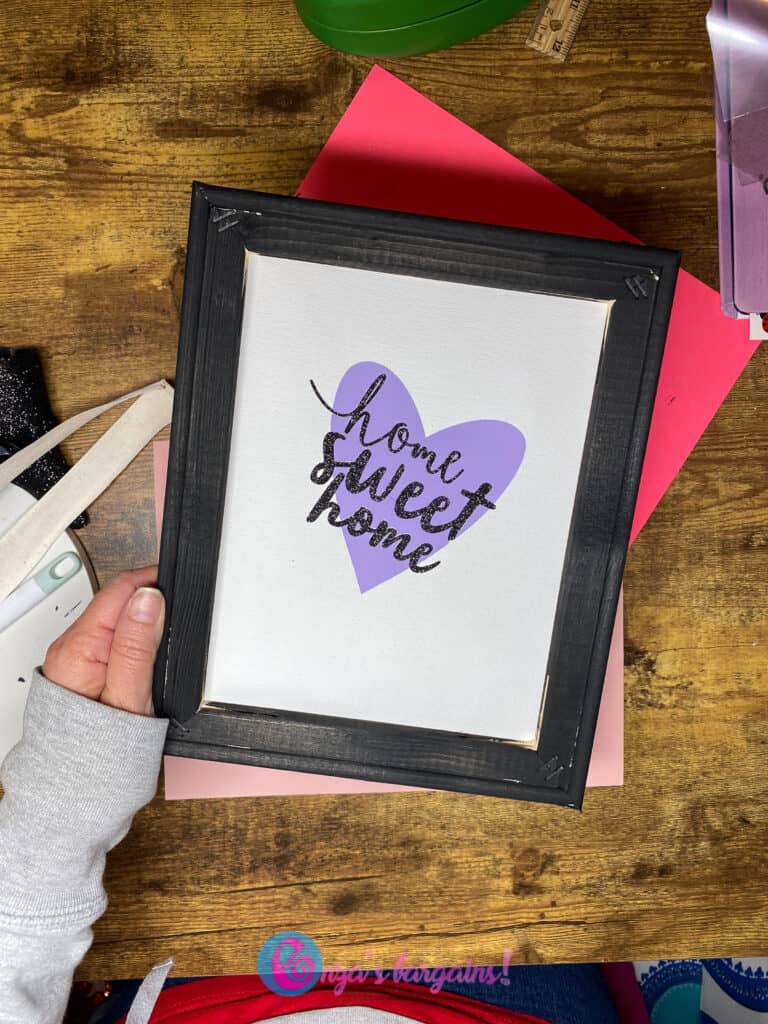 DIY Cricut Reverse Canvas