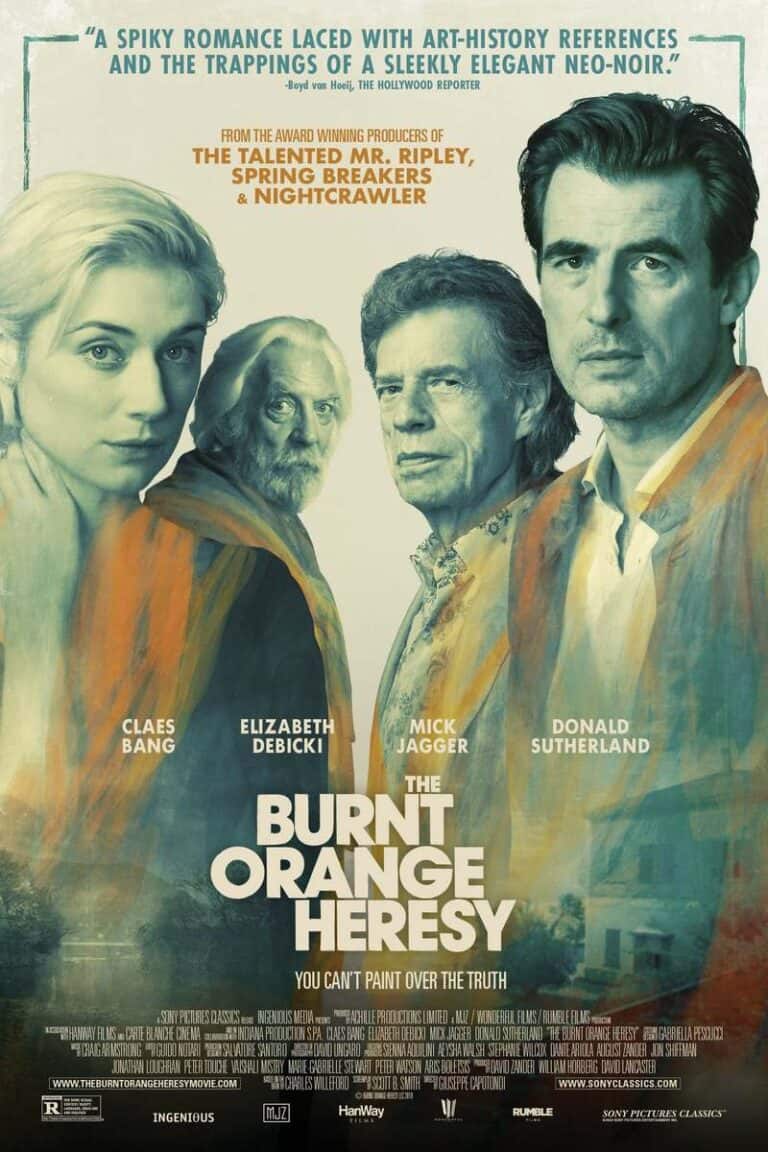 The Burnt Orange Heresy Movie Review - Enza's Bargains