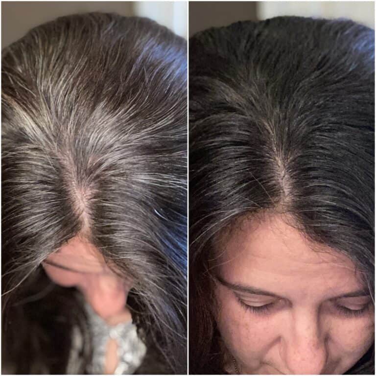 Gray Away Temporary Root Concealer Blows the Grays Away