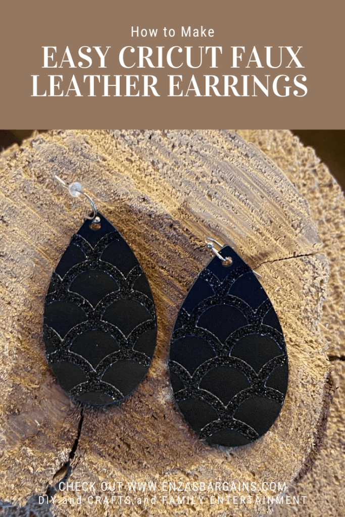 Cricut Faux Leather Earrings With Your Cricut Maker