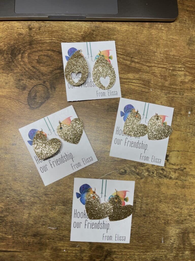 Cricut Earring Card Idea