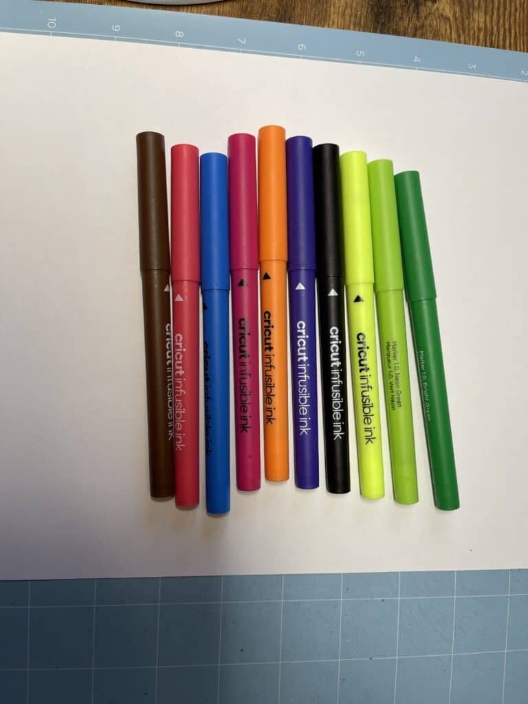 Infusible Markers on Canvases