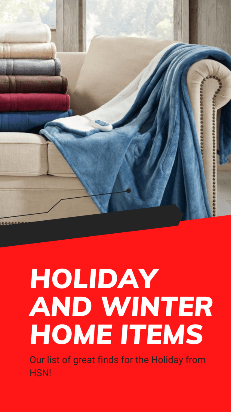 Holiday and Winter Home Items & HSN Giveaway