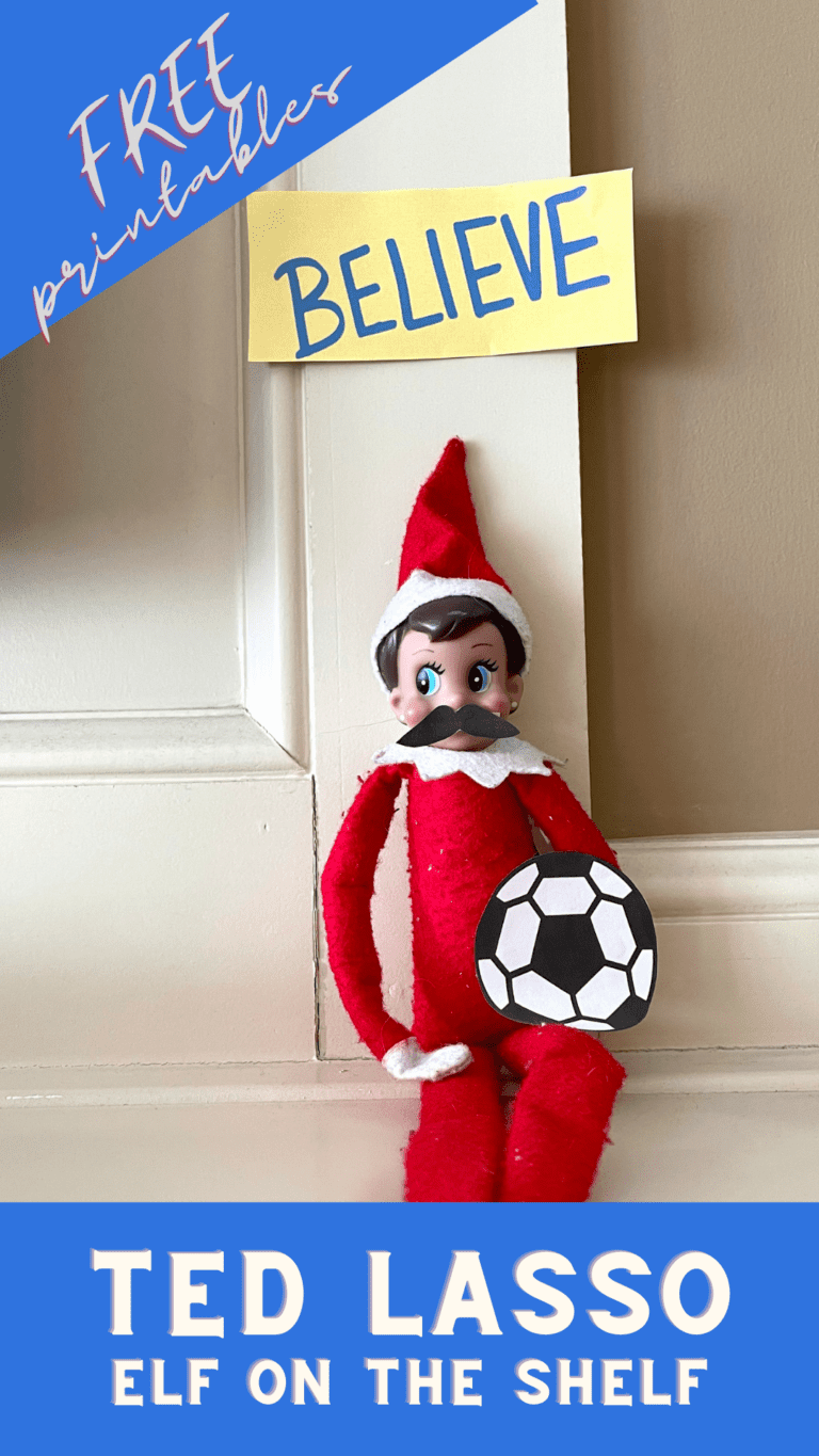 Ted Lasso Elf on the Shelf