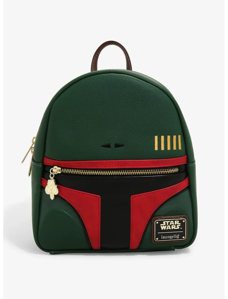 Loungefly Star Wars Boba Fett Faux Leather Mini Backpack