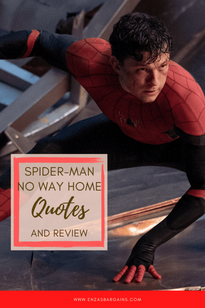 Spider-Man No Way Home Quotes and Review