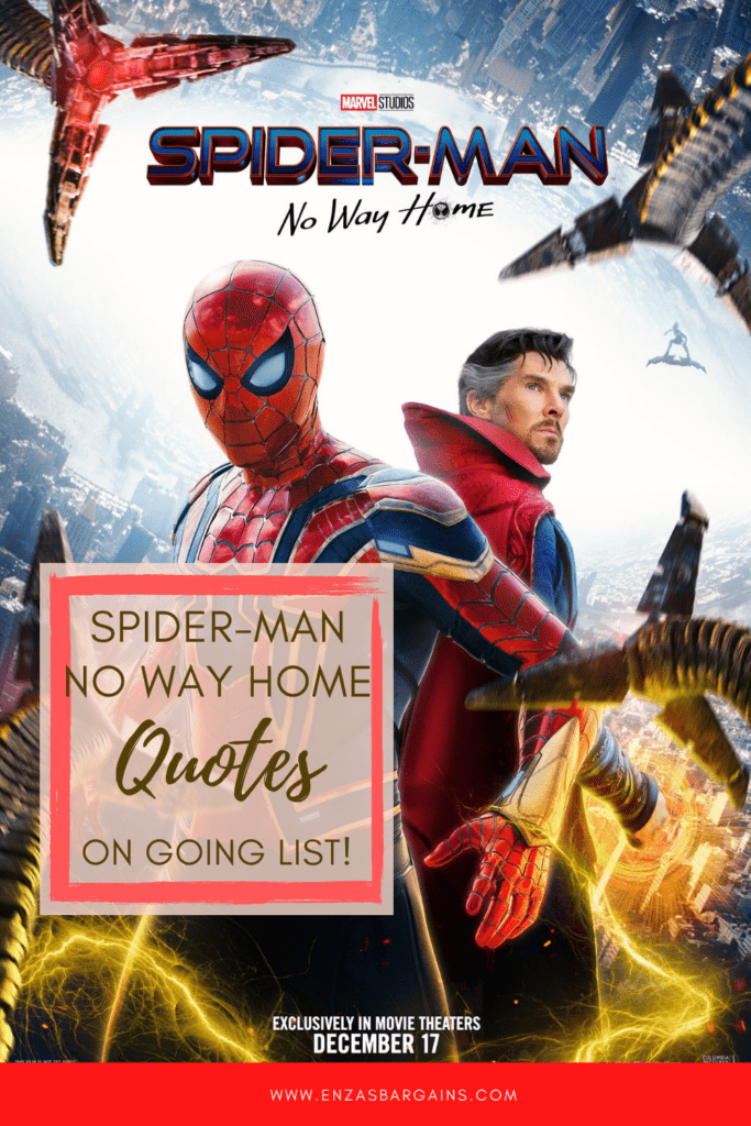Spider-Man: No Way Home Quotes