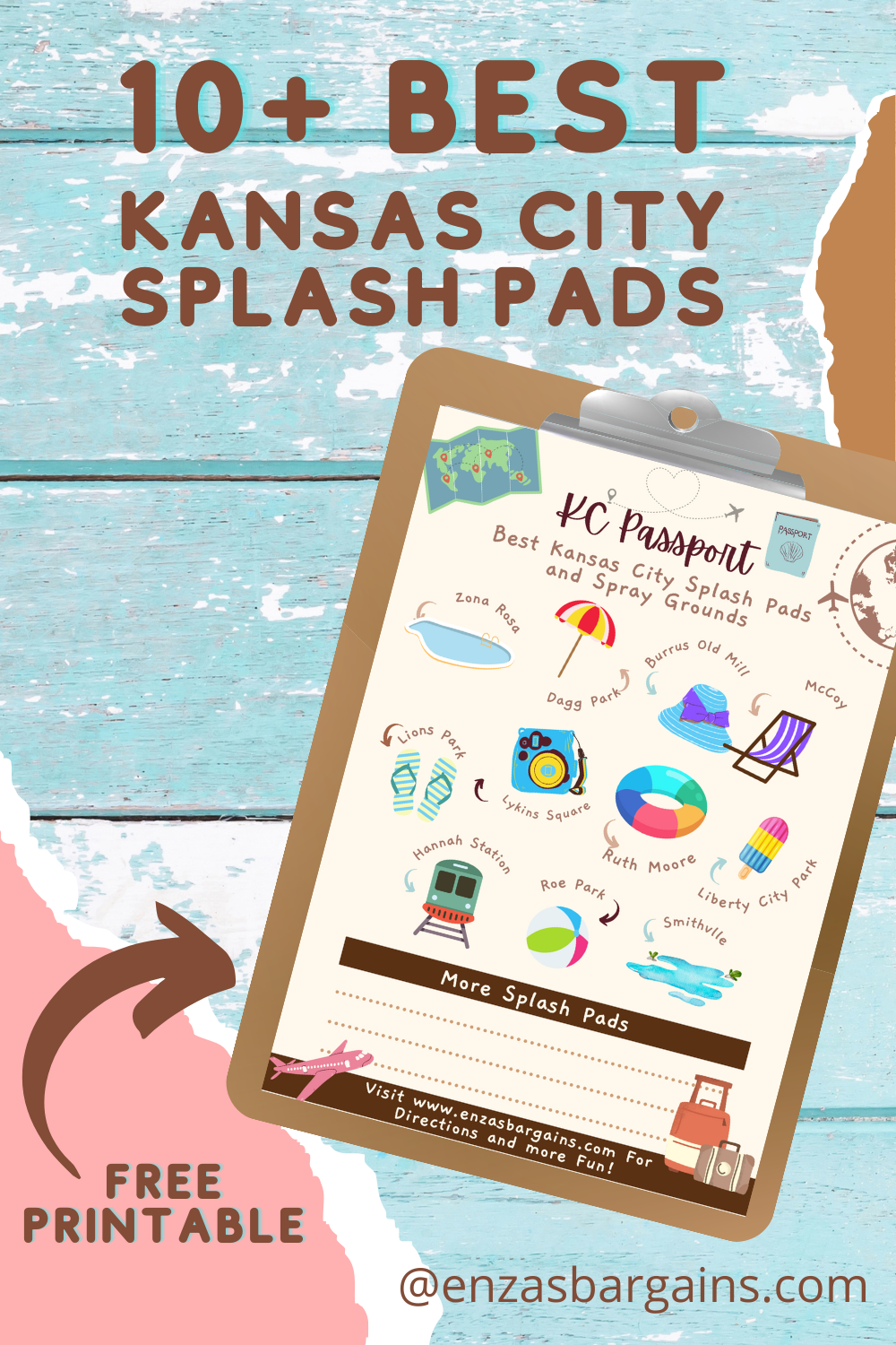 10+ Best Kansas City Splash Pads and Spraygrounds - Enza's Bargains