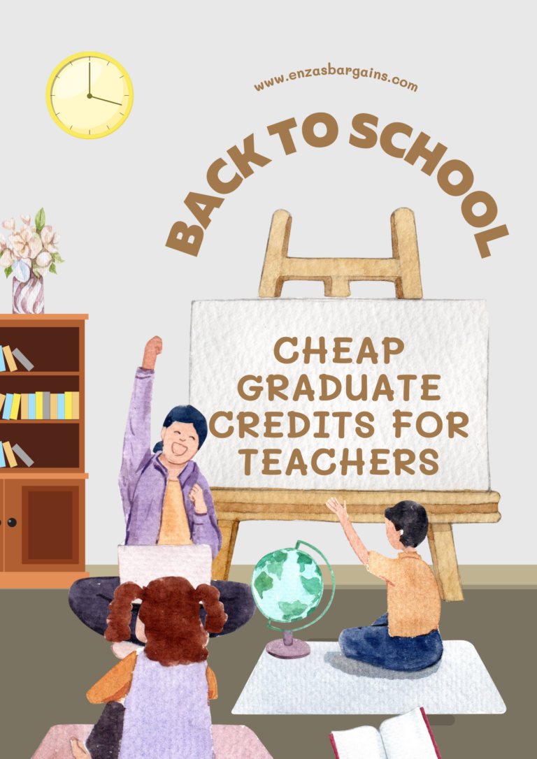 Cheap Graduate Credit For Teaching