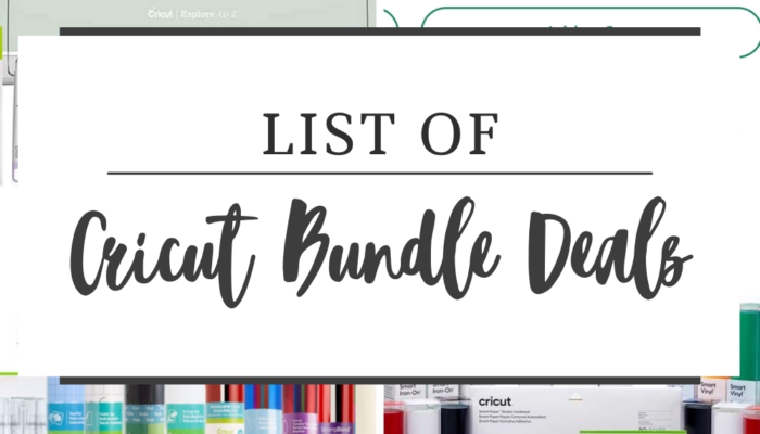 Cricut Bundle Deals