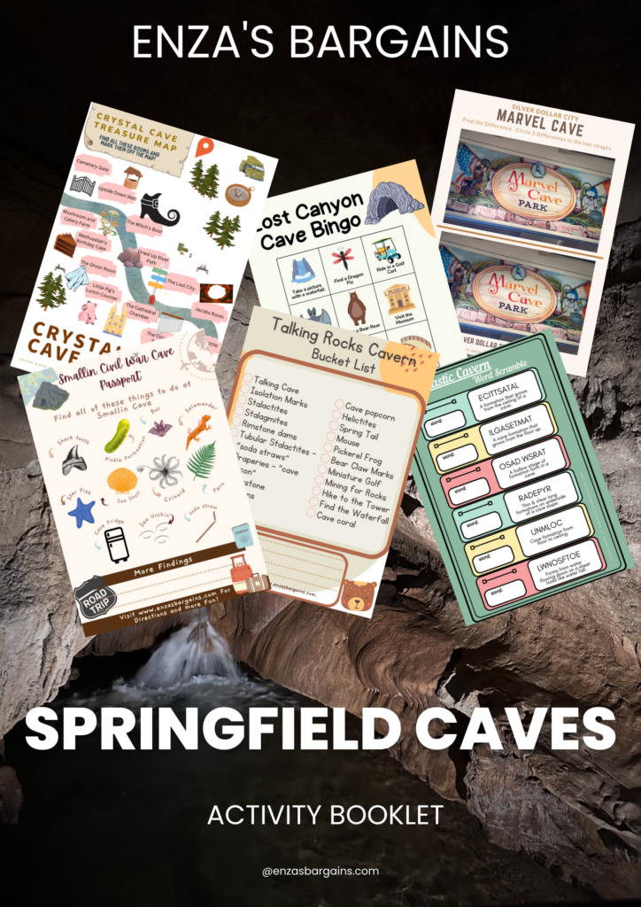 Springfield Missouri Cave Tour Activities