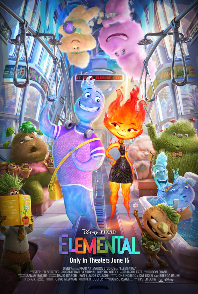 Elemental Advance Screening Movie Poster