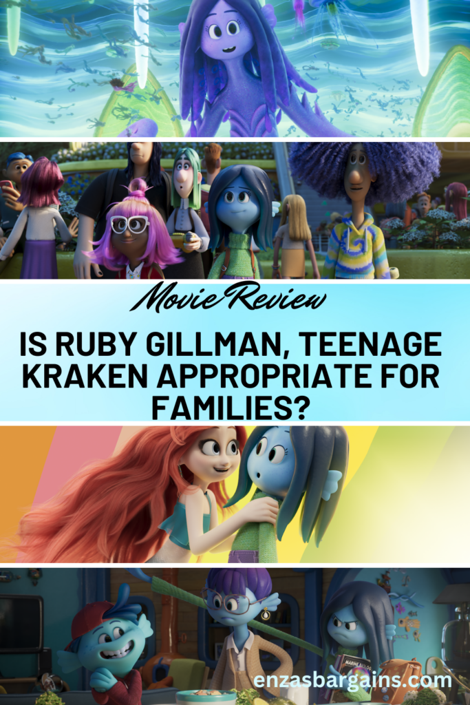 Is Ruby Gillman, Teenage Kraken appropriate for families?