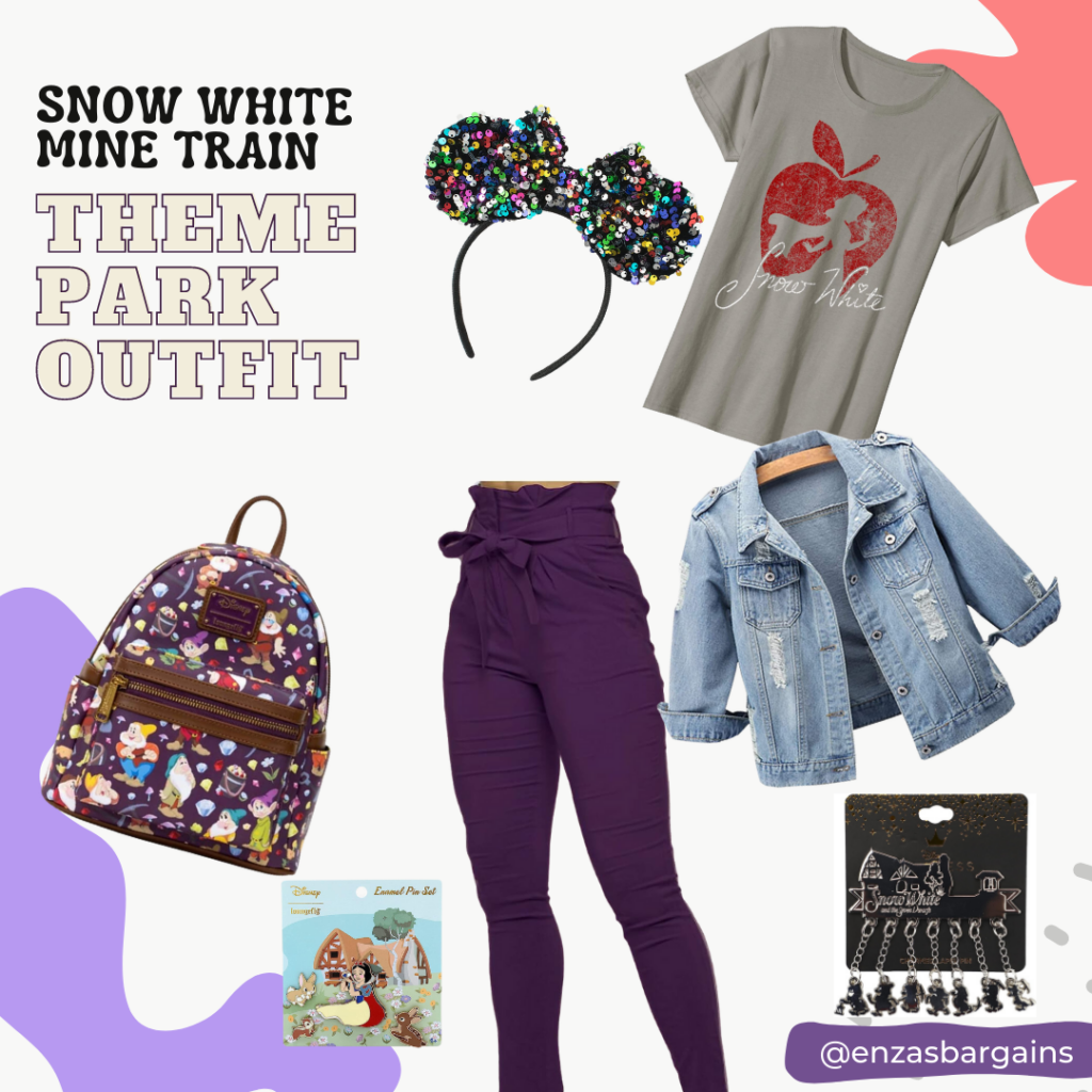 Theme Park Outfit Snow White Mine Train