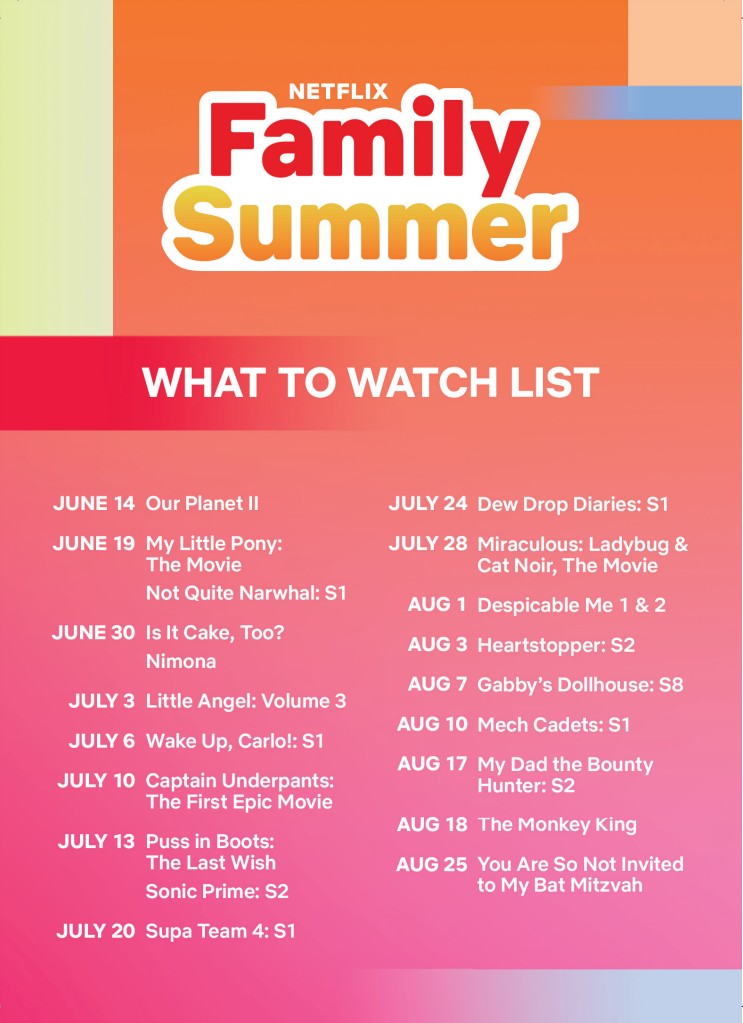Netflix Kids Summer Movies The 2023 Ultimate Guide Enza's Bargains