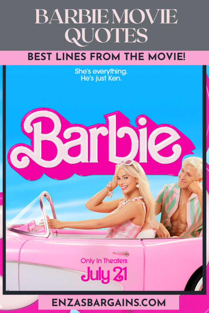 Barbie Quotes - The BEST Quotes from the movie!