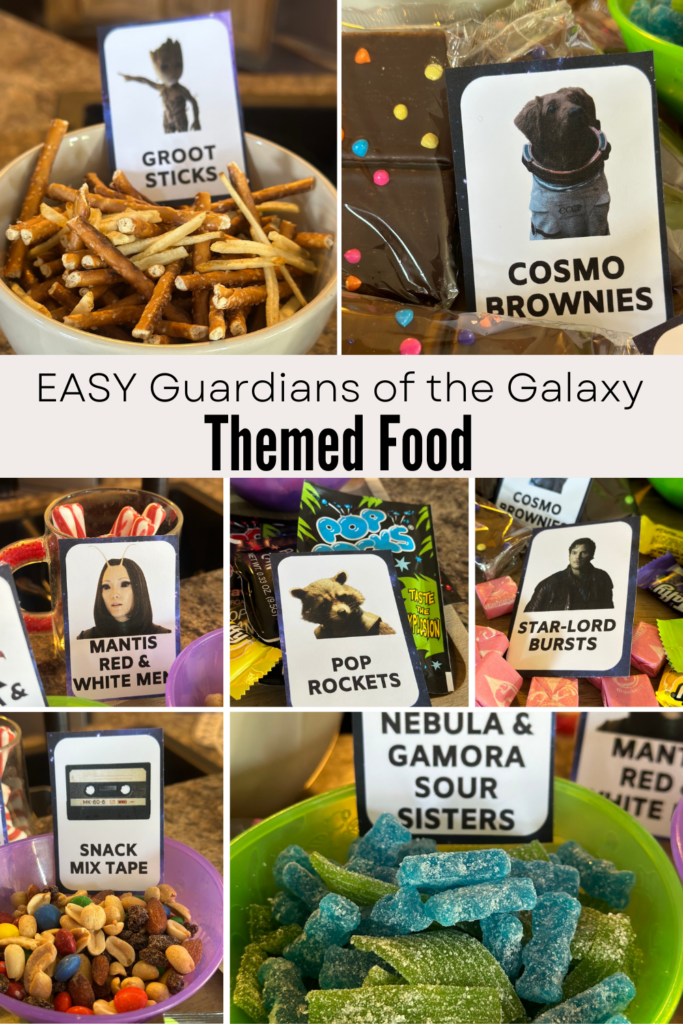 Guardians of the Galaxy Themed Food