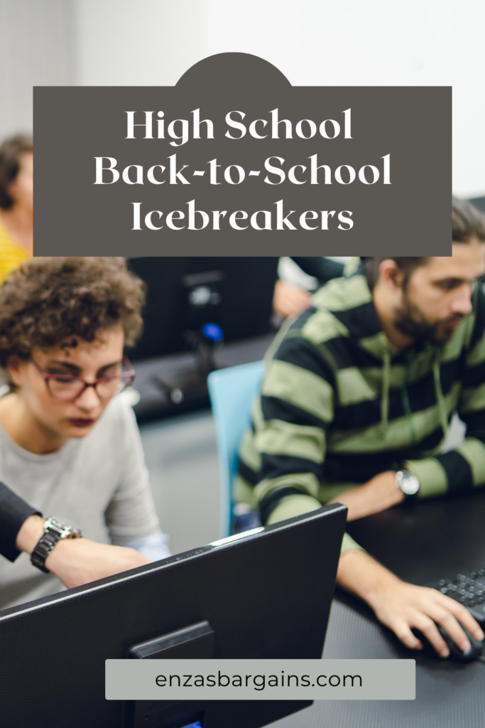 High School Back-to-School Icebreakers