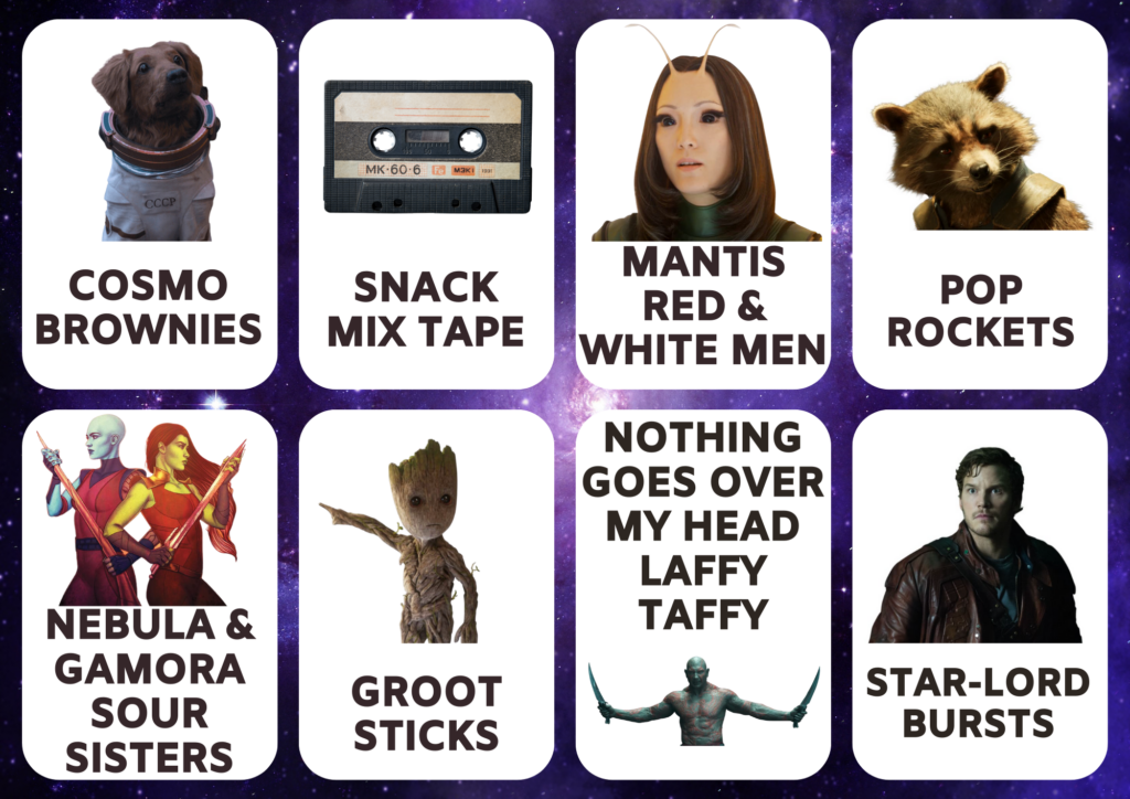 gotg snack ideas