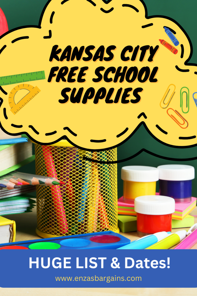Kansas City Free School Supplies for Back to School 2023