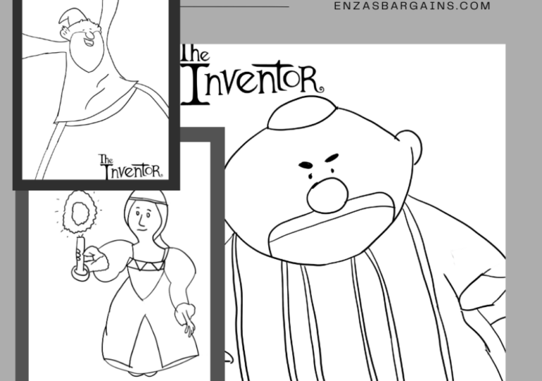 The Inventor Coloring Pages