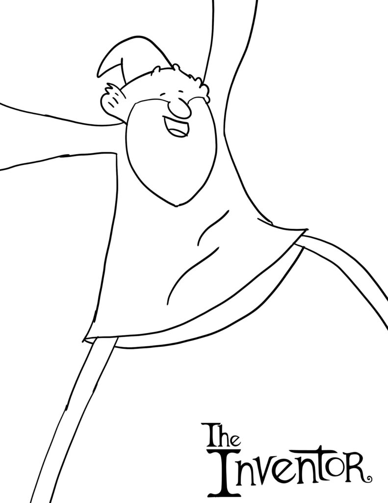 The Inventor Coloring Pages