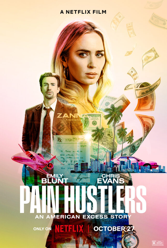 Pain Hustlers Movie Poster: Pain Hustlers Advance Screening Kansas City