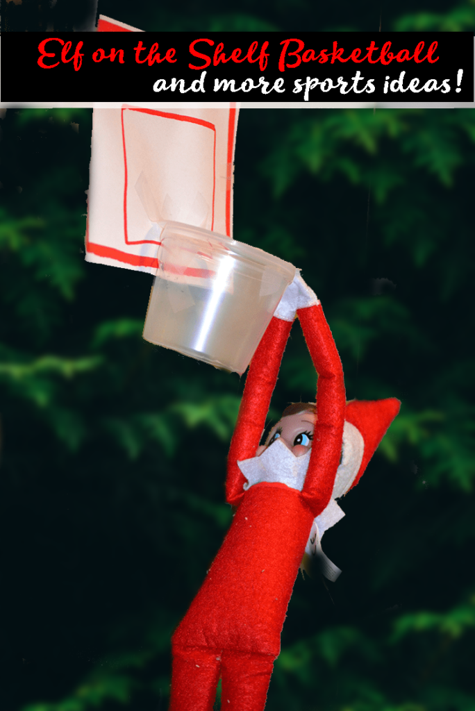 Elf on the Shelf Basketball 