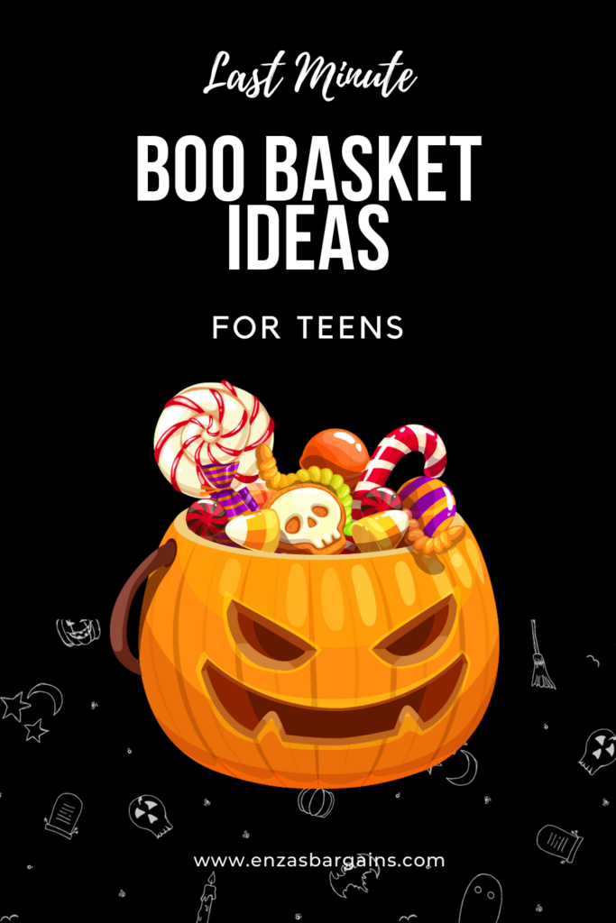 Last Minute Boo Basket Ideas for Teens