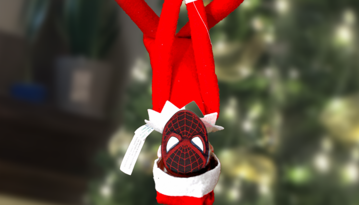 Miles Morales Printable Mask for Elf on the Shelf