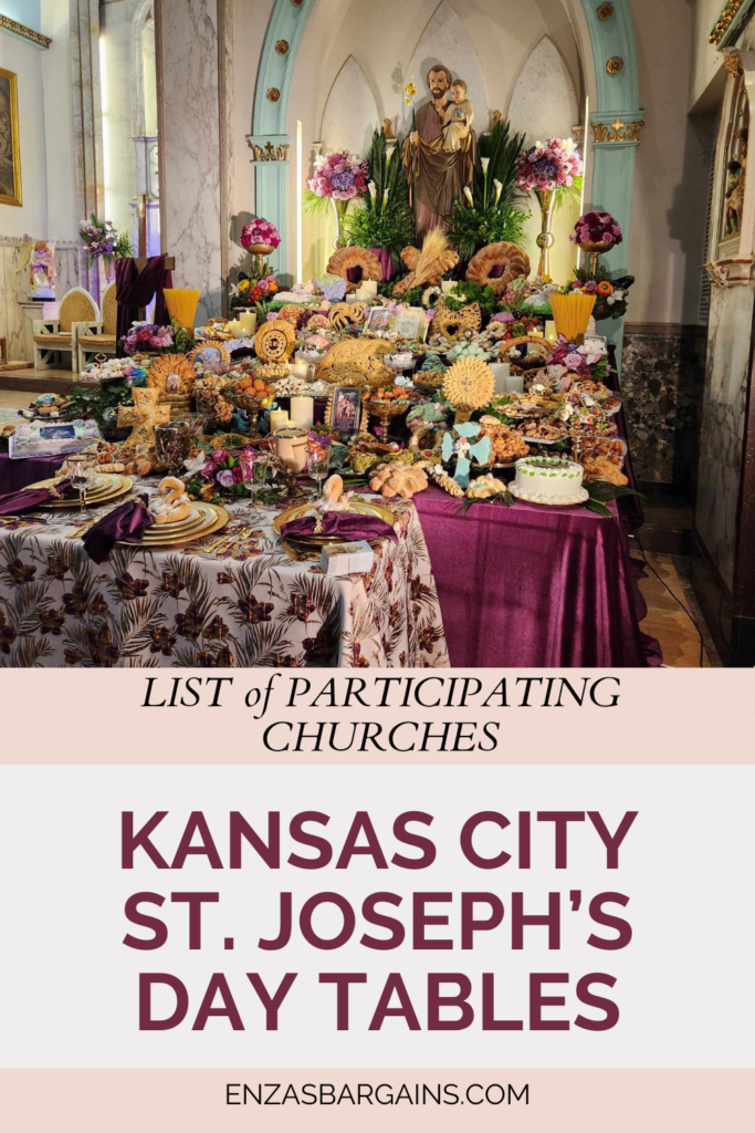 Kansas City St. Joseph’s Day Tables