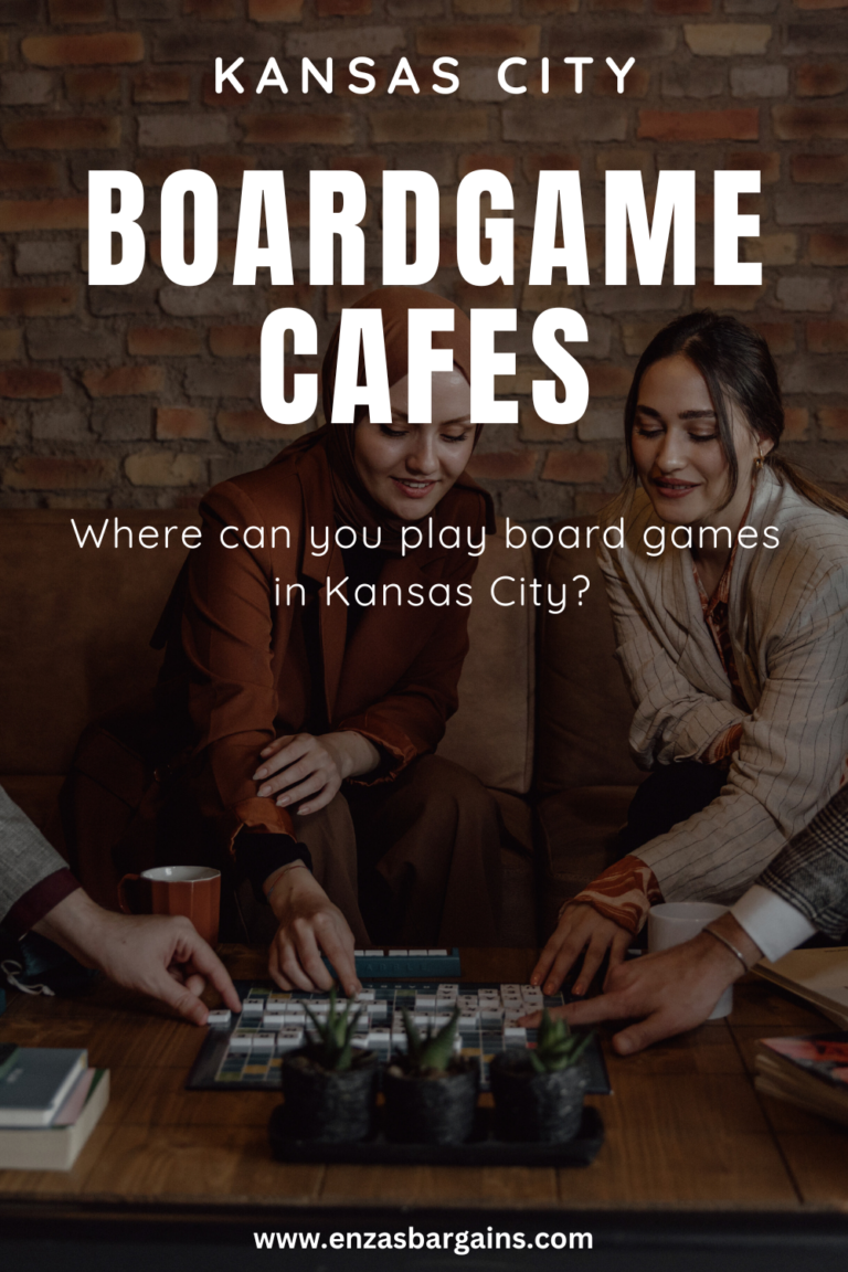 If you looking for Board Game Cafes in Kansas City? If you are, you might notice a few have had to permanently close. I feel like Kansas City is a great large small town who does a great job at supporting small businesses when the time calls. Check out our list of the best Kansas City Board Game Cafes and then don’t forget to check out our Bucklet list of Literature and Lattes for Book Cafes in Kansas City. You can print off that list and put it on your fridge for KC Date Nights. Board Game Cafes in Kansas City What is a Board Game Cafe? A board game cafe is a place where you can enjoy playing a wide variety of board games while also having access to food and beverages. They offer a library of board games for patrons to choose from, ranging from classic games like Monopoly and Scrabble to more modern strategy games and party games! Places: Reroll Tavern is a cute little Board Game Cafe and every day they have a different theme. Being able to go and hang out is fun. Check out their calendar of events. https://www.rerolltavern.com/calendar Pawn and Pint is a place known for their beers, boards, and bites. You can play board games there every night but they also have themed evenings. On Wednesdays, they have Intelligence Check Trivia Night 7-9 pm. Thursday’s are reverse Happy Hour- 9 pm to Close with 30% off Drafts and Cocktails. Then on Sunday, they have Service Industry Night- Free Entry with Employee Liquor Permit. https://www.pawnsandpints.com/ Cardboard Corner Cafe is located in Metcalf and Lenexa. They have a HUGE library of board games and you will want to check them out. It is a fun place to meet up with friends and enjoy some quality time without feeling like you are being rushed out for them to fill another table. https://cardboardcornerkc.com/ Game Cafe is a another great location to play games in Independence, Missouri. While you are in Independence you can make a trip to the Truman Library. They have lots of games and quite a bit of table space to play if you have a bigger group. https://www.playgamecafe.com/ Afterword Tavern & Shelves has the cutest atmosphere. They are located on Grand and they also have a lot of books. We love Kansas City Book Cafes too! They are fun place to go for a quiet and more relaxing atmosphere. INSERT CAFE LINK. https://www.afterwordkc.com/ Mission Board Games also has two locations including the Northland near Zona Rosa and Mission, Kansas. They have several games too pick from and they have a great family environment. You can go and learn to play new board games. https://www.missionboardgames.com/ Johnies Jazz Bary and Grill at B&B Theaters is Liberty has a handful of games and my family and I have sat and played after viewing movies with friends to continue and extend our time to hangout. They also have a restaurant at their location and sometimes do trivial nights and games! https://www.bbtheatres.com/our-theatres/x019q-b-and-b-liberty-cinema-12/ They gave free Game Nights every Tuesday starting at 7:30 pm! Game Nights alternate between Trivia and Bingo each week! It is free to play, no reservation or ticket required. Don’t forget to check out our ways to Save Money at the Theater! Do you have a favorite Board Game Cafe? Do you have any updates on the locations listed above? Do you own a place or frequent a place that you feel we should add to our list? Let us know and we will continue to update our list and share with everyone!