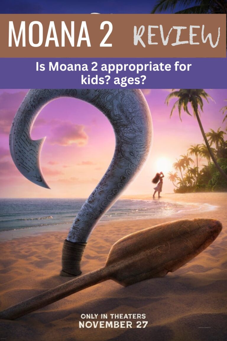 Is Moana 2 appropriate for kids?