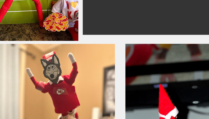 Elf on the Shelf Kansas City Chiefs
