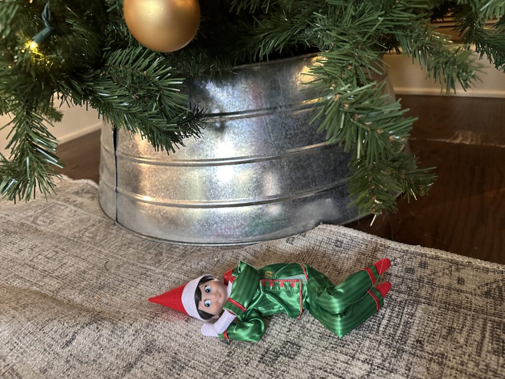 Sleeping Pose Elf on the Shelf Ideas and more!