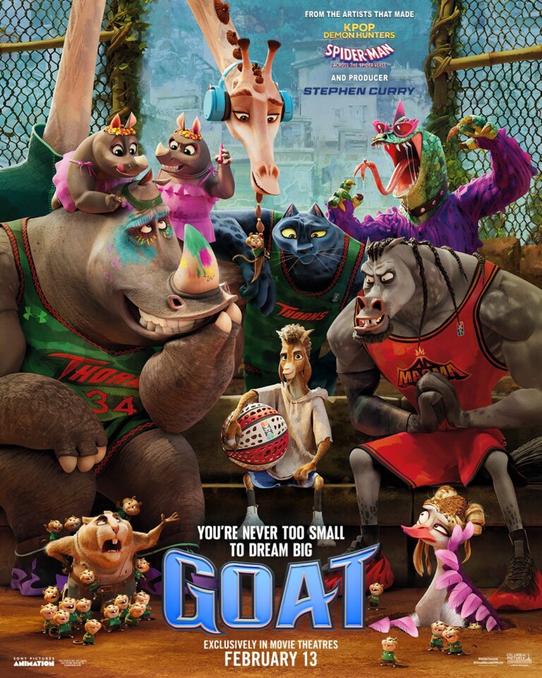 GOAT Movie Activity Sheets and Advance Screening Kansas City