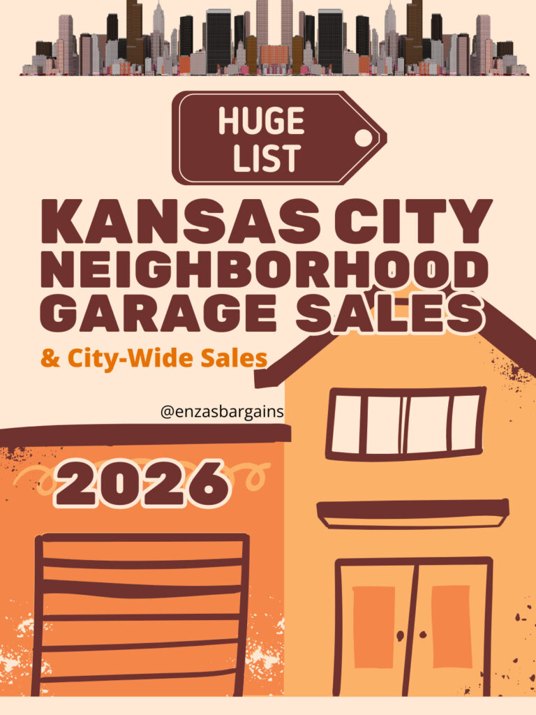 2026 Kansas City Neighborhood Garage Sales and Citywide List