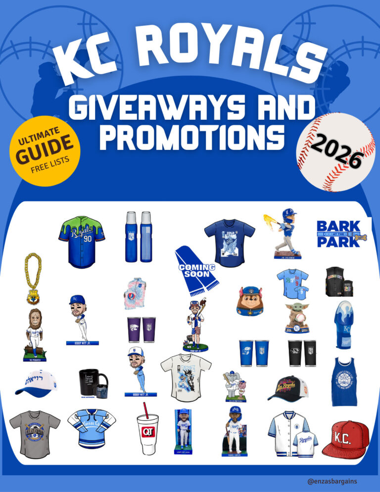 2026 KC Royals Giveaways and Promotions