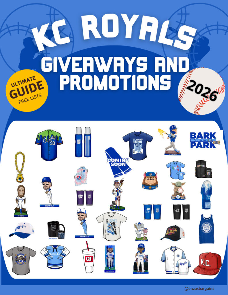 2026 KC Royals Giveaways and Promotions