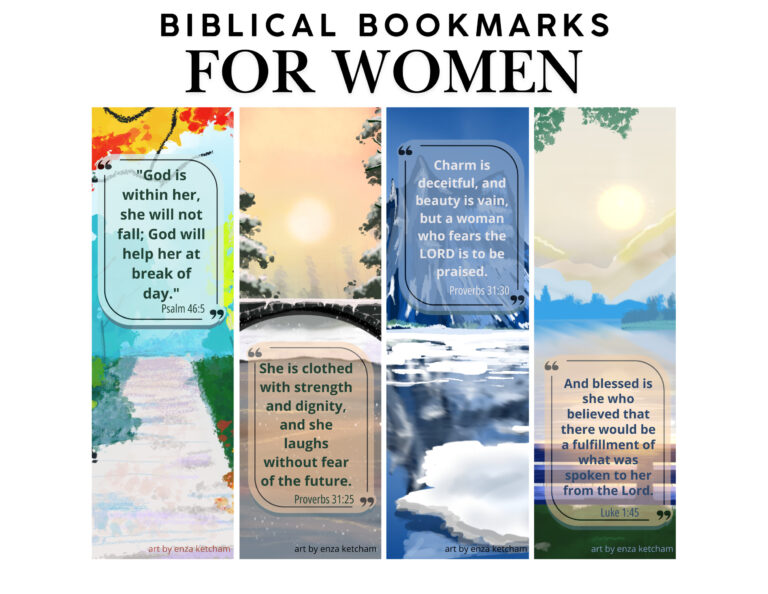 biblical bookmarks for women free printable