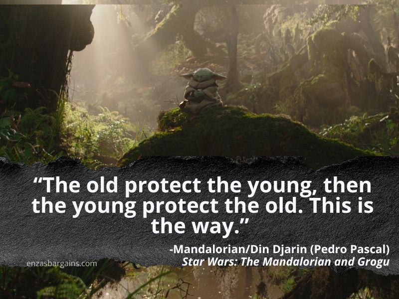 The Mandalorian and Grogu Movie Quotes